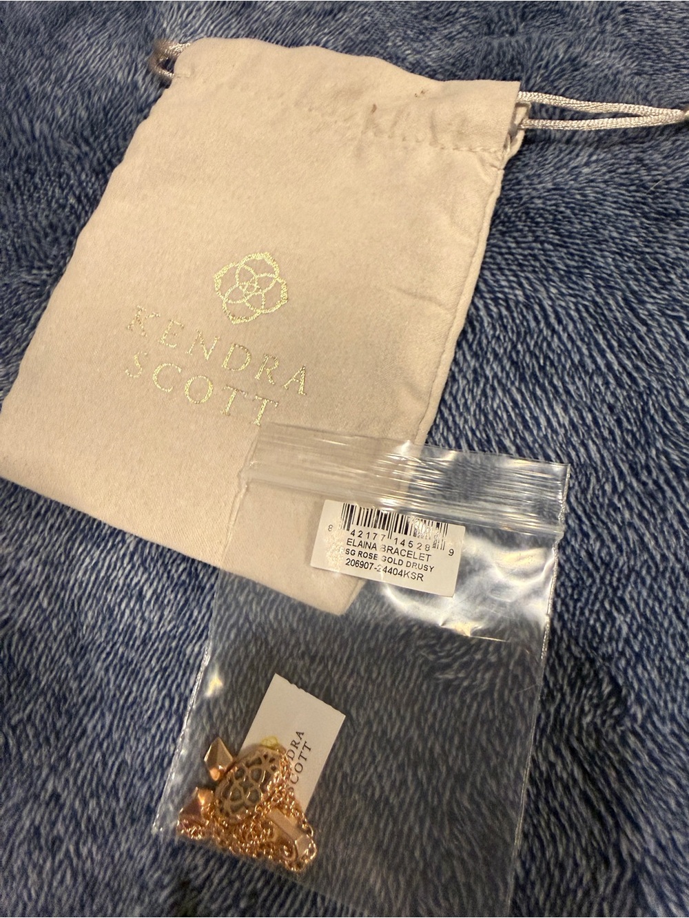 Kendra Scott Rose Gold Elaina Bracelet NWT - Picture 2 of 2